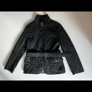 Burberry Quilted Jacket Black Size Small